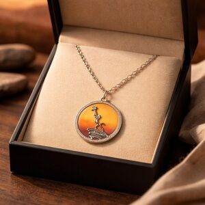 Vintage Disney Lion King Necklace